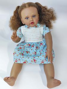 Poupée en gros vivante interactive pour bébé fille 65cm corps entier Lifeborn Bebe réaliste Reborn bébé vraie poupée fille - Product Image 6