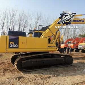Excavadora Usada Komatsu 360-7, Marca Japonesa Original de Segunda Mano, 36 Toneladas, Orugas de Goma, Gran Tamaño, Modelo 2023, Cucharón de 1.8m - Product Image 3