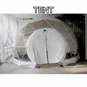 Carpa Domo Geodésica Blanca Dragonstage para Eventos al Aire Libre, 6 m de Diámetro, Material de PVC, Montaje Rápido - Product Image 2