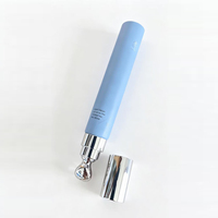 Emballage de tube souple personnalisé pour gloss et baume à lèvres cosmétiques avec embouts inclinés en PE/céramique/silicone/acier inoxydable