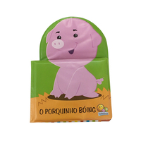 Factory Custom ization Toys Farbwechsel Splash Water Animal Baby Spiel bad für Babybuch Wasserdichtes Bades pielzeug