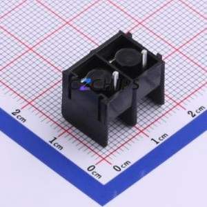 KF7.62-2P Barrier Terminal Block Through hole Component (THT),P=7.62mm Connector Two Sides 7.62mm 1x2P Straight Pin - Product Image 2