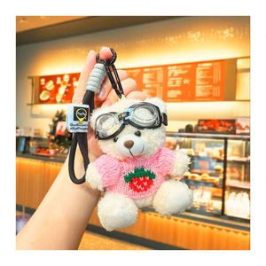 Cute Bear Jewelry Plush Pendant Batch Goods <b>Key</b> <b>Chain</b> Doll Lovers Doll Wholesale Pendant Keychain - Product Image 1