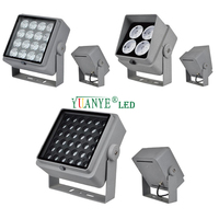 Projecteur LED Carré avec Capteur de Mouvement IP65 pour Extérieur, Sécurité RGB RGBW RF DMX DALI pour Aéroports et Entrepôts YY-TG7F