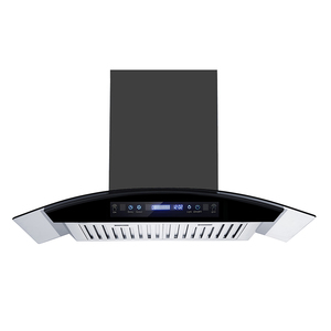 <span class=keywords><strong>Hotte</strong></span> aspirante murale incurvée IDEA, en acier inoxydable, <span class=keywords><strong>hotte</strong></span> de cuisine <span class=keywords><strong>professionnelle</strong></span> intelligente, <span class=keywords><strong>hotte</strong></span> aspirante pour cuisinière - Product Image 1