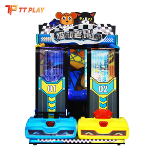 Machine de jeu d'arcade de course <span class=keywords><strong>chat</strong></span> et <span class=keywords><strong>souris</strong></span> à monnayeur <span class=keywords><strong>pour</strong></span> 2 joueurs, jeu vidéo interactif <span class=keywords><strong>pour</strong></span> enfants, <span class=keywords><strong>pour</strong></span> centres de jeux et parcs d'attractions familiaux - Product Image 3