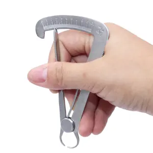 Stainless Steel Jewelry <strong>Diamond</strong> Measure Tools 0.1cm Inside Thickness Measure Jewlery Wax Dental Lab Vernier Caliper <strong>Gauge</strong> - Product Image 1