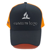 Gran oferta, gorras de camionero de malla personalizables de 5 paneles y gorras de camionero de tela completa, diseño de gorras con logotipo propio para niños y adultos