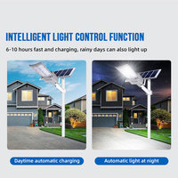 Éclairage solaire extérieur pour routes, étanche IP66, lampadaire 100W 150W, en aluminium moulé sous pression, lampadaire solaire LED séparé