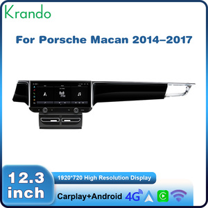Navigation de voiture Android de 12.3 pouces pour <span class=keywords><strong>Porsche</strong></span> <span class=keywords><strong>Macan</strong></span> 2014-2017 Unité principale de voiture Radio stéréo multimédia GPS sans fil CarPlay 4G WIFI - Product Image 3