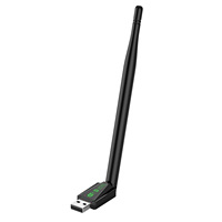 Mini Carte Réseau Sans Fil WiFi6 286M, Adaptateur USB Externe WiFi AX300 pour Ordinateur Portable, Sans Pilote Windows, Récepteur et Émetteur