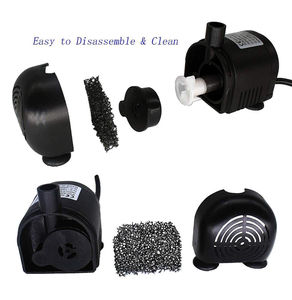 Fuente Solar de forma cuadrada a la moda, bomba de fuente de agua de jardín Solar para exteriores LED para estanque pequeño, pecera, decoración de jardín - Product Image 4