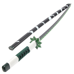 Lame de dessin animé shinazigigawa <span class=keywords><strong>Sanemi</strong></span>, vente en gros, Style japonais, tueur de démons - Product Image 2