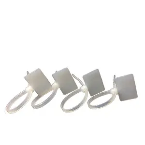 shoe price tag plastic screw on metal cable suitcase tag ties writable cable tie with tags 250