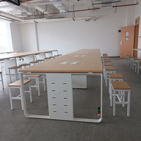 Meubles de direction, tables de salle de réunion modernes, tables de réunion de qualité commerciale, table de conférence en bois, écologiques, extensibles, modulaires