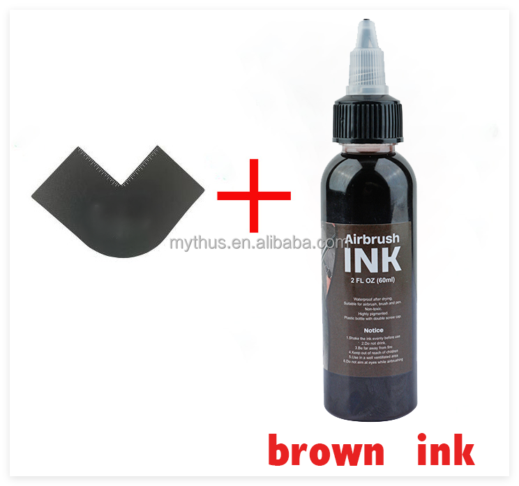 Carte d'amélioration marron 60ML + encre