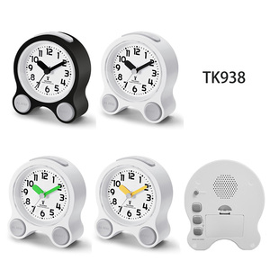 Tiếng Anh Pháp Đức Nguyên Tử Đồng Hồ Nói 5 Bộ Báo Động Riêng Biệt Nói Tiếng Anh Dễ chịu Nam Hoặc Nữ Giọng Nói Có Thể Chuyển Đổi - Product Image 1