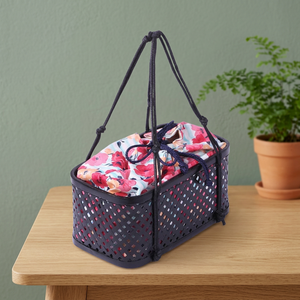 Handmade Black Bamboo Rattan <b>Straw</b> Tote Beach <b>Bag</b> VINACRAFT JSC Single Handle Stylish Lady-Style New Cover Closure Vietnam Linen - Product Image 3