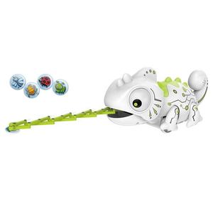 Juguete Robótico Camaleón a Control Remoto 777-618 con Luces LED Multicolores y Acción de Atrapar Insectos, Robot Camaleón Hambriento, Juguete de Mascota - Product Image 5