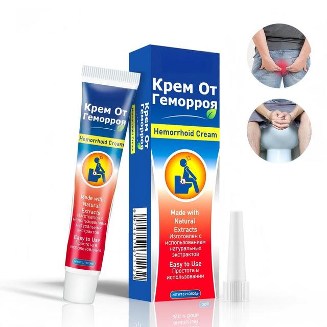 Herbal Anal Care Cream for Hemorrhoids Relief Long Lasting Soothing CE Certified Safe & Effective 3-Year Shelf Life OEM Low MOQ
