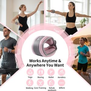 Ensemble de <span class=keywords><strong>poids</strong></span> pour chevilles <span class=keywords><strong>et</strong></span> sangles de bras, adaptés aux hommes <span class=keywords><strong>et</strong></span> aux femmes, pour la course, le <span class=keywords><strong>sport</strong></span>, le yoga <span class=keywords><strong>et</strong></span> le fitness, avec sangles confortables - Product Image 3