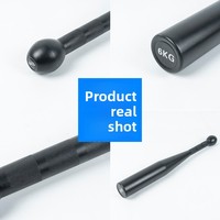 Équipement de fitness Iron Clubbell pour usage domestique, bâton de musculation, haltère, renforcement des poignets, entraînement de combat, équipement sportif