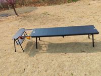 Table de camping pliante portable en aluminium pour l'extérieur, table de pique-nique multifonctionnelle en fer pour barbecue, 6 unités, table pliable pour la pêche IGT