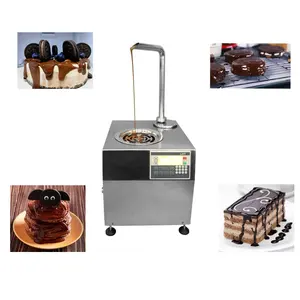 Tam otomatik ısıtma çikolata makinesi erime makinesi/maquina para derretir çikolata