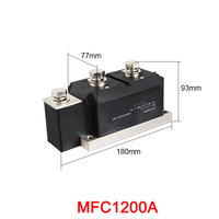Module de diode thyristor SCR 110 ampères 1600V MFC 200A, redresseur solaire AC/DC, pont redresseur, module thyristor
