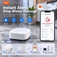 Détecteur de fuite d'eau intelligent LH-301ZB Tuya Zigbee, détecteur d'inondation sans fil, alarme d'eau pour la sécurité domestique et l'automatisation