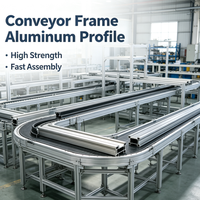 Profilé en aluminium extrudé sur mesure OEM, bande d'étanchéité anti-poussière en caoutchouc pour protection de machine et rack de poste de travail