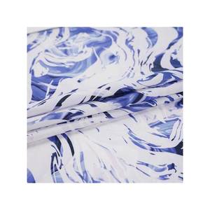 Tela Elástica de Nailon y Algodón al por Mayor, Ligera, 150g/m, Teñida en Color Liso, Transpirable, de Secado Rápido, Tejido de Punto para Ropa Deportiva y Leggings de Yoga - Product Image 1