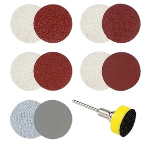 Tampons de polissage de 1 pouce, grains 80, 320, 1000, 2000, 3000 pour meuleuse et polisseuse - Product Image 4