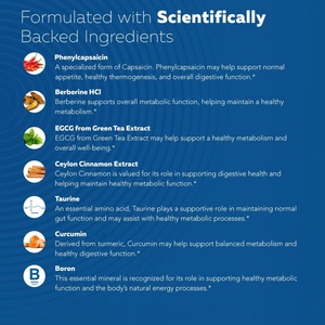 Suplemento Premium para el Metabolismo, Formulado para Apoyar un Apetito Equilibrado, Cápsulas de Apoyo al Metabolismo - Product Image 6