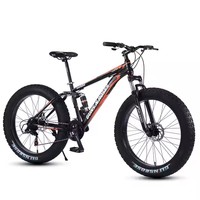 Vélo de montagne à pneus gras pour homme, 26 pouces, 21 vitesses, nouveau modèle 2024, achat en gros au meilleur prix