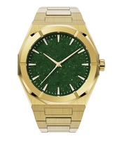 Montre personnalisée avec logo, acier inoxydable, mouvement japonais Miyota, cadran de luxe Star Dust, marque privée haut de gamme, montre de marque propre pour hommes