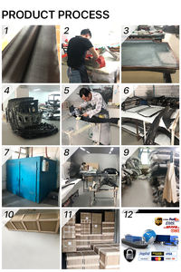 Haute qualité Le panneau central de l'intérieur de la voiture X3 X4 convient au panneau de commande en fibre de carbone BMW f97 f98 X3M X4M - Product Image 6