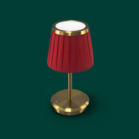 Lampe de table sans fil pour cadeau de Noël, lampe de chevet vintage pour chambre à coucher, lampe de table tactile rechargeable pour salle à manger
