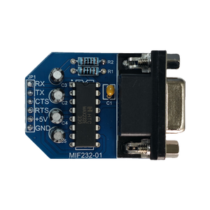 Module convertisseur série MAX232 RS232 vers TTL, transmetteur-récepteur UART 5V vers RS-232, carte de connexion DB9 MIF232-01 pour Arduino PLC - Product Image 3