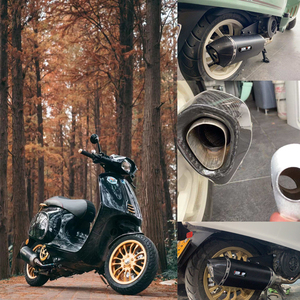 Bullsมอเตอร์ท่อไอเสียสําหรับ<span class=keywords><strong>VESPA</strong></span>/Piaggo Primavera Universalรถจักรยานยนต์ท่อไอเสียท่อไอเสียSilencer 2017 ~ <span class=keywords><strong>2022</strong></span> - Product Image 6