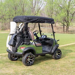 Voiture de golf électrique à 4 roues, haute garde au sol, durable, pour utilisation hors route - Product Image 1