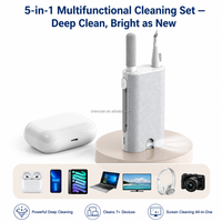 Kit de nettoyage électronique Viros 7 en 1, outil multifonction, extracteur de touches, grattoir de précision, brosse pour clavier, écouteurs, téléphone