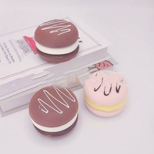 Super Soft Thick Chocolate Pie PU Slow Rebound <b>Squishy</b> Toy-8cm Stress Relief Gift for Kids Adults Decompression Toy - Product Image 2