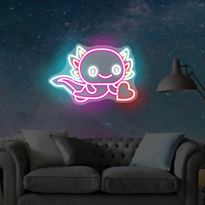 Colorful Fish Neon <b>Sign</b> <b>Lights</b> Custom Multi-Color Remote Control Wall Mountable Baby Gift Home Party Car Companies Event Decor - Product Image 3