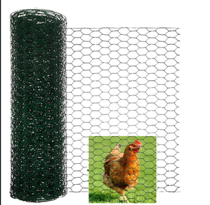 Chất lượng cao PVC tráng lục giác dây lưới lưới cho gà - Product Image 5