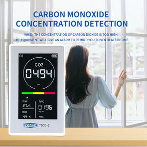TOMZN CO2-Detektor mit Temperatur-, Luftfeuchtigkeits- und TVOC-Messung - TFT, Typ-C, Sichere Messung für Innenräume, Reisen, Elektrische und Industrielle Anwendungen - Product Image 3