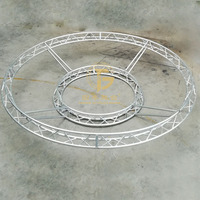 Truss circulaire en alliage d'aluminium Structure circulaire en forme d'arc Truss d'éclairage pour les expositions Mariages Spectacles Activités