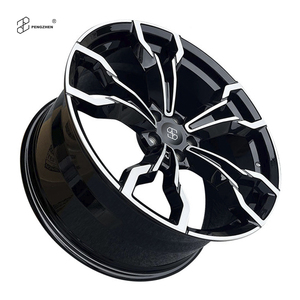 Jantes forgées Pengzhen Diamond Cut Face 19/20 pouces 5x112 noires 25 mm, 4 pièces, neuves - Product Image 2