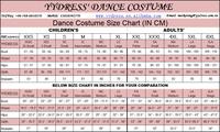 MiDee Sport Compétition Costumes Filles Gymnastique Justaucorps Jazz Danse Robe pour Filles