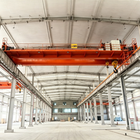 Grue à double poutre à grande sécurité, ensemble complet avec palan et composants électriques